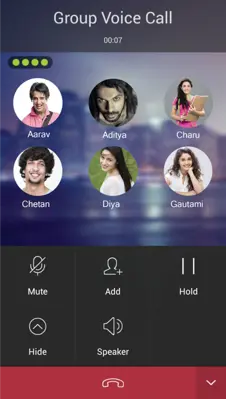 Jio Chat android App screenshot 5